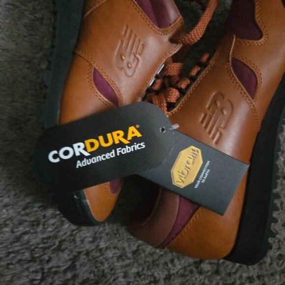 New Balance Men Size 8 Rainier Low Glazed Ginger Brown Red Sneaker 012026 - Picture 8 of 9